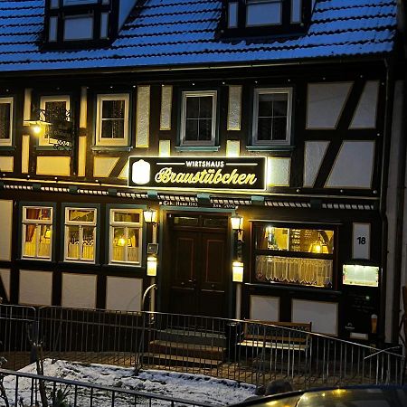 Gaststaette Braustuebchen Hotel Schlitz  Kültér fotó