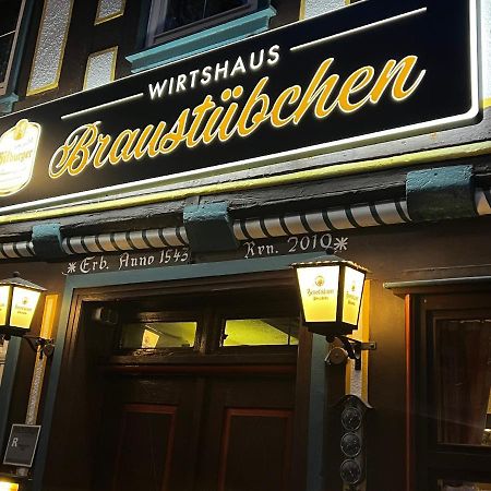 Gaststaette Braustuebchen Hotel Schlitz  Kültér fotó