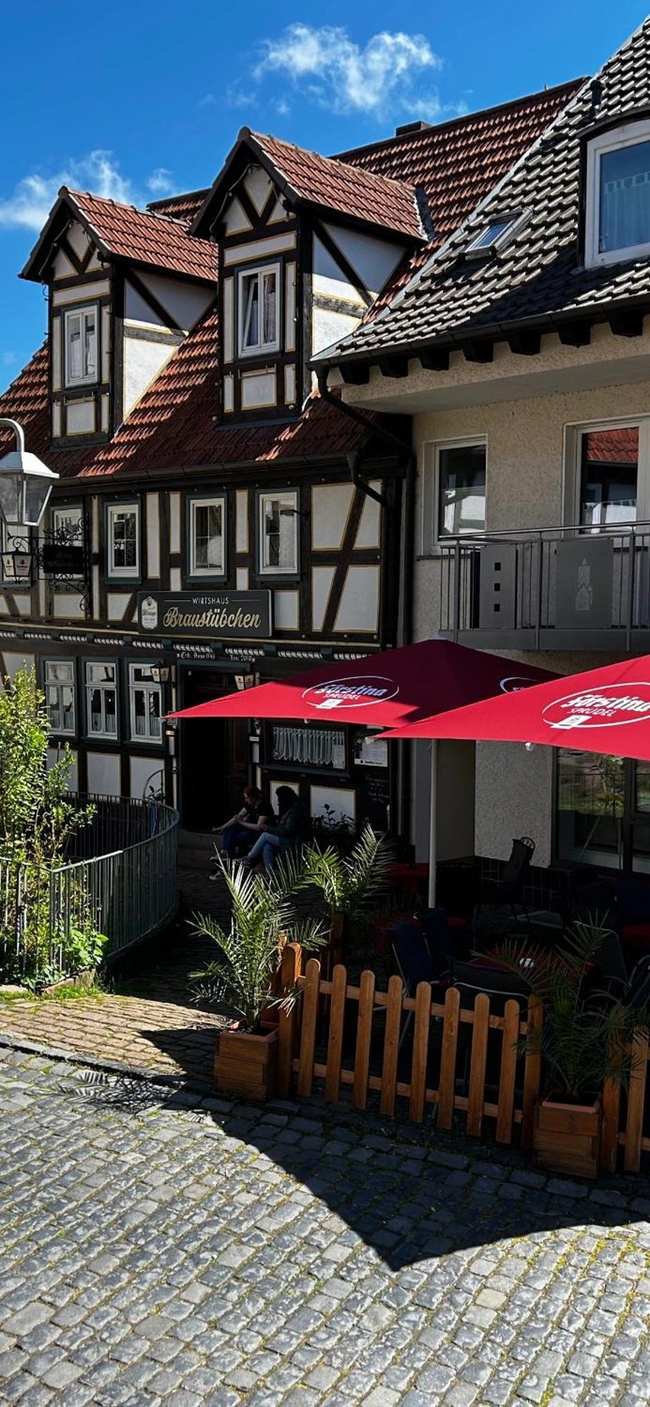 Gaststaette Braustuebchen Hotel Schlitz  Kültér fotó